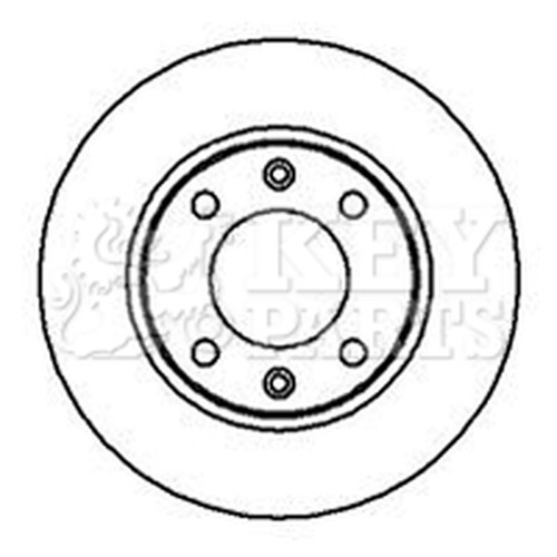 Brake discs solid - 2x, for