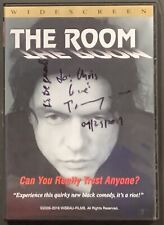 -1 The Room DVD American Region Free Black Comedy Wiseau Signed To Chris