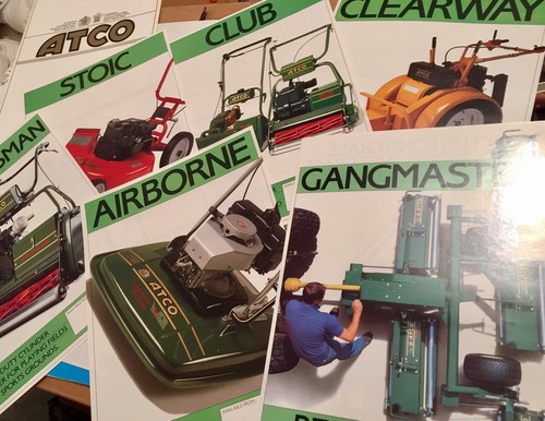 Atco folder with mower - with,