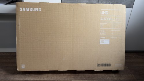 Samsung au7100 smart 4k - 43",