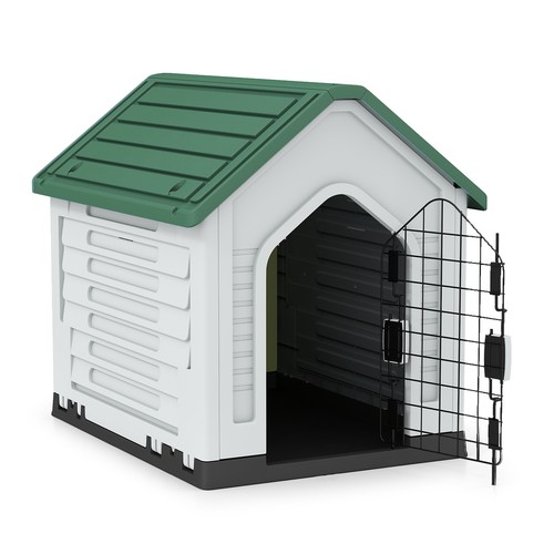 Costway plastic dog house - costway,