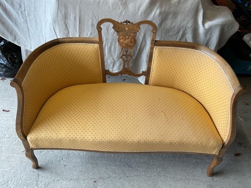 Edwardian vintage sofa - edwardian,