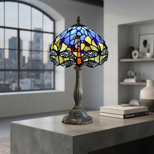 Tiffany style blue - tiffany, 10"