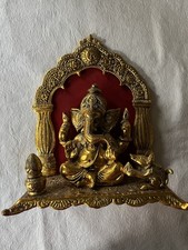 Vintage Bronze Ganesha Wall