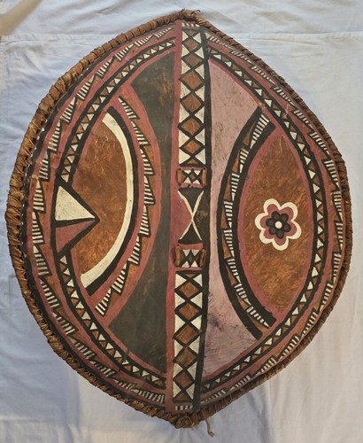 Traditional maasai shield - traditional,