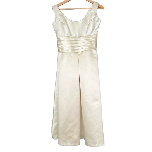 Womens bridal gown cream tea - gown,