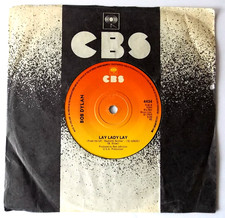 Bob Dylan Lay Lady Lay 7"