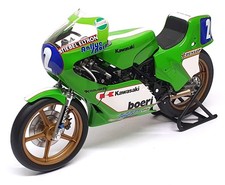 Minichamps 1/12 Scale 122 814002 - Kawasaki KR350 A. Mang W/Champion GP 350 1981