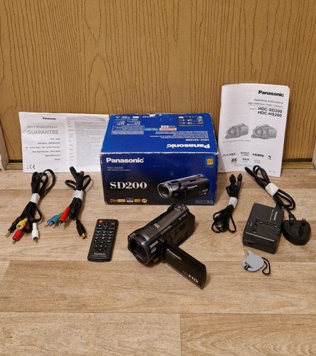 Panasonic hdc sd200 - panasonic, digital