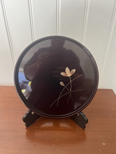 Japanese lacquer tray - japanese,