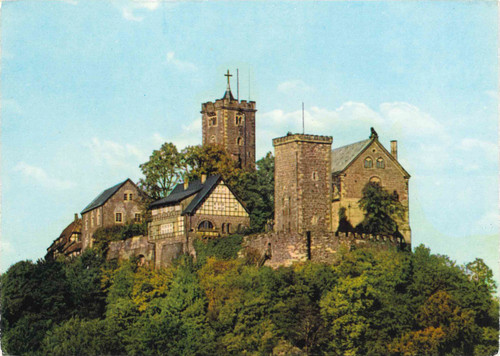 Gdr postcard wartburg - postcard, near