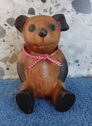 Vintage hand carved wooden - vintage,