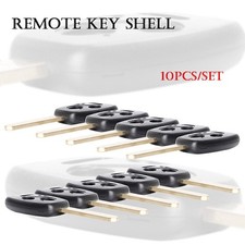 10x 4-Button Key Fob Shell