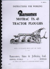 Ransomes motrac 43 - "motrac, 43"