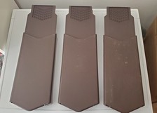 3 x Apex Roof Tile Plastic End Cap