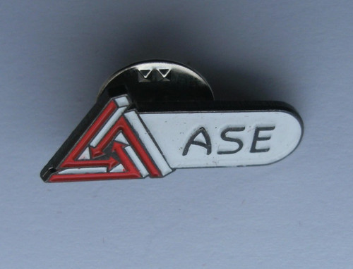 Pin badge ase - pin, (ref