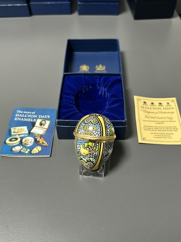 1989 halcyon days enamel - 1989,