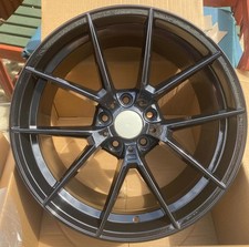 19" BMW 5 Series F10 F11 MC2 Design Gloss Black 8.5j 9.5j Alloys X4