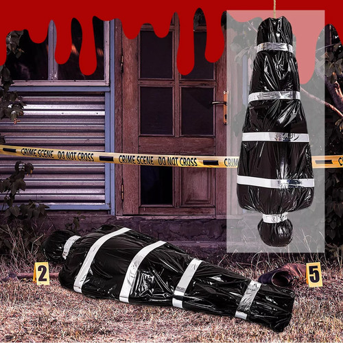 Halloween scary fake - corpse, in