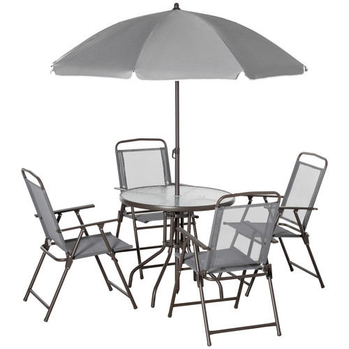 6pc patio dining - set, with