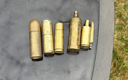 Vintage trench lighter - lighter, brass