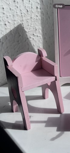 Toy van pink high chair - high,