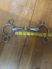 5.5 Inch French Link Dutch Gag 2 Ring Snaffle