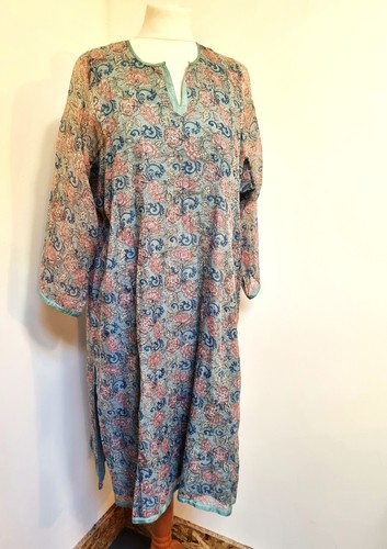 Anokhi tunic dress midi size - dress,