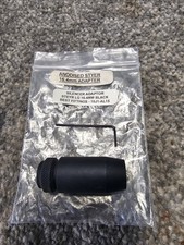 Best fittings 16.4mm Steyr LG11O Silencer Adaptor + thread protector. Black.