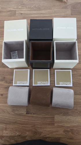 Michael kors watch boxes empty - michael,