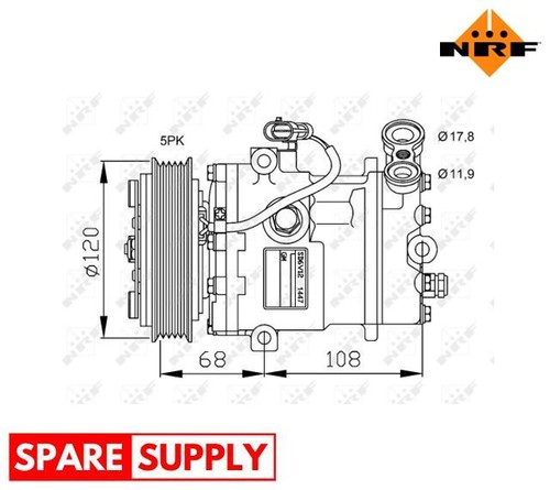 Compressor air conditioning - air,