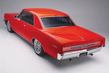 1964 Pontiac GTO red rear qtr