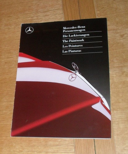 Mercedes colour guide - mercedes,