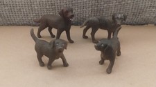 4 SCHLEICH RETIRED CHOCOLATE