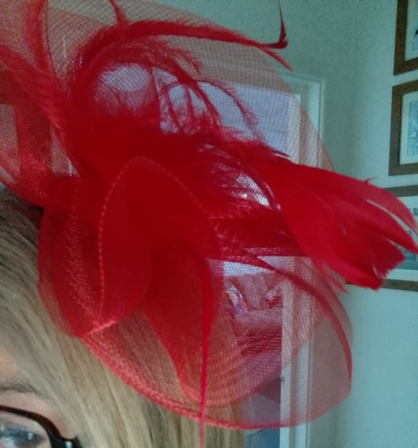 Vibrant red crinoline - vibrant,