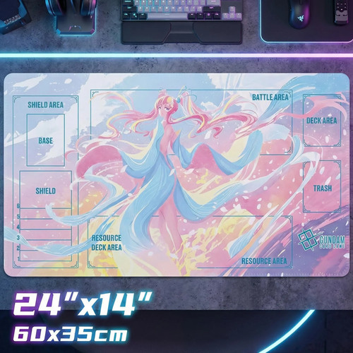 Lacus clyne gundam playmat - clyne,