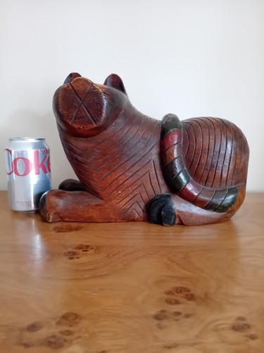 Large wooden abstract tiger - large, tiger-