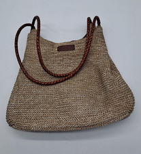 Tula Beige Shoulder Bag Woven