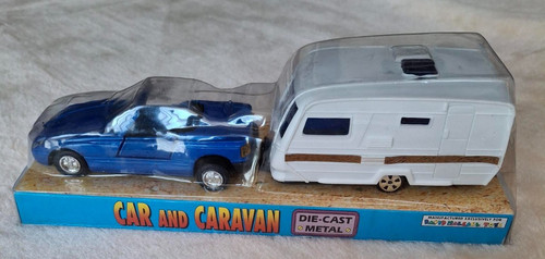 Vintage car caravan original - car,