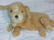 Vintage Alpha Farnell Dog Pyjama Case Rotating Head 1940s 50s