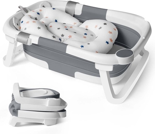 Foldable baby bath tub - baby,