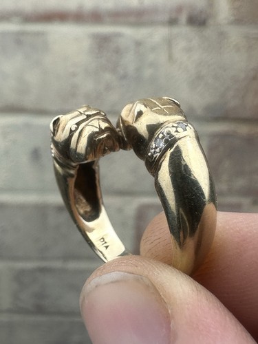 9ct 375 yellow gold - .375, chips