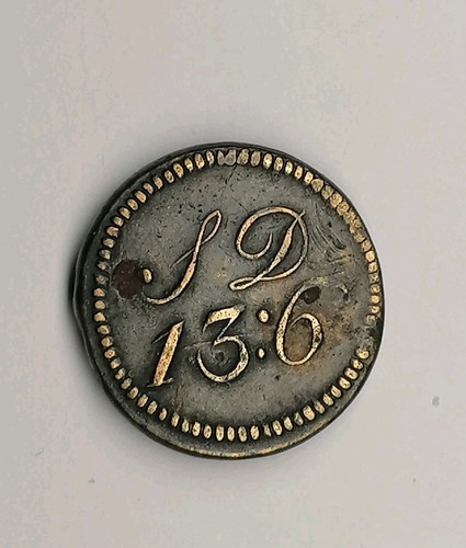 British half moidore coin - british,