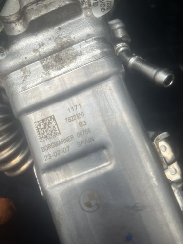 Bmw e90 egr cooler 7822350 - ,