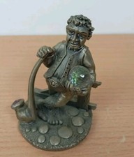 The Hobbit Collection Bilbo Baggins Pewter Figure 1991 Lord Of The Rings
