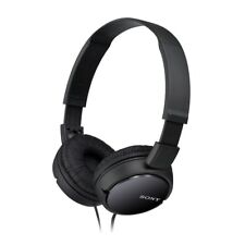 BLACK Sony Headphones MDR-ZX110 Overhead Foldable Stereo Sound Headband