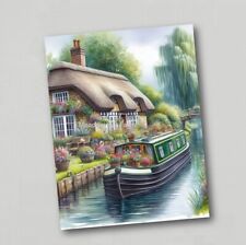 Fridge Magnet Canal Barge Narrow Boat British Waterways (14)