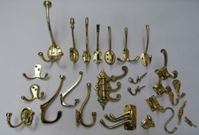 Brass hat and coat hooks - coat,