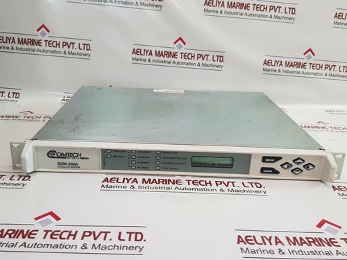 Comtech data sdm 300a - data, sdm-300a