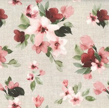 Cotton Canvas Fabric - Pretty
